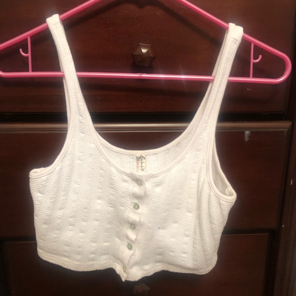 Free people cropped tank